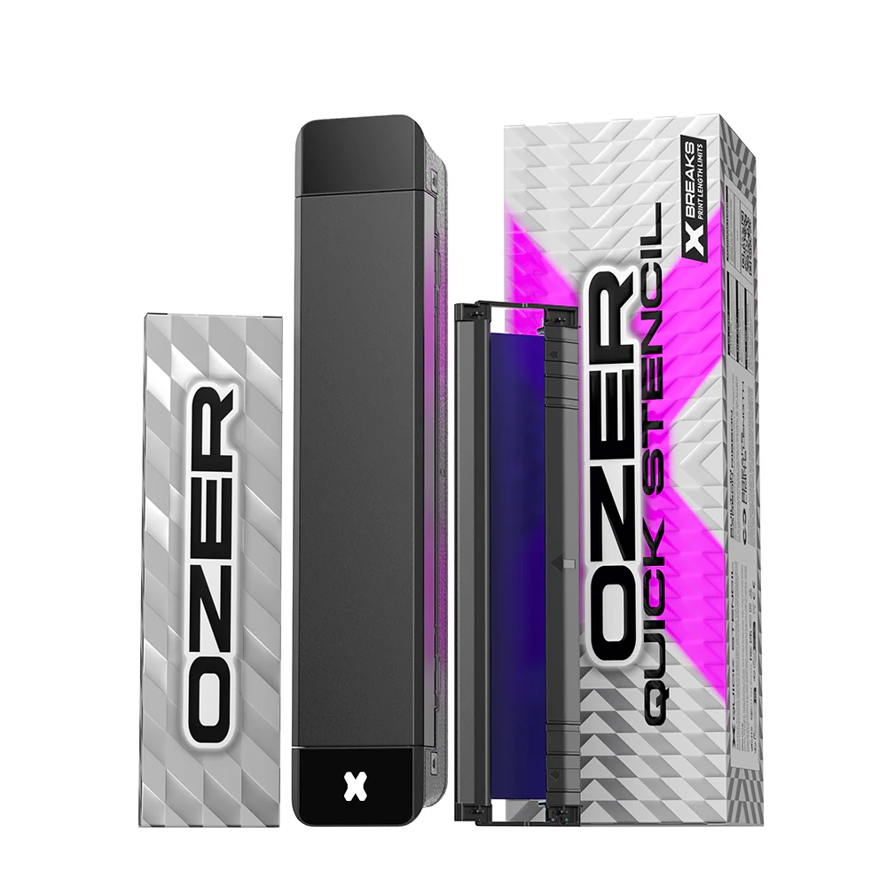 OZER X Quick Stencil Machine｜次世代ステンシルプリンター