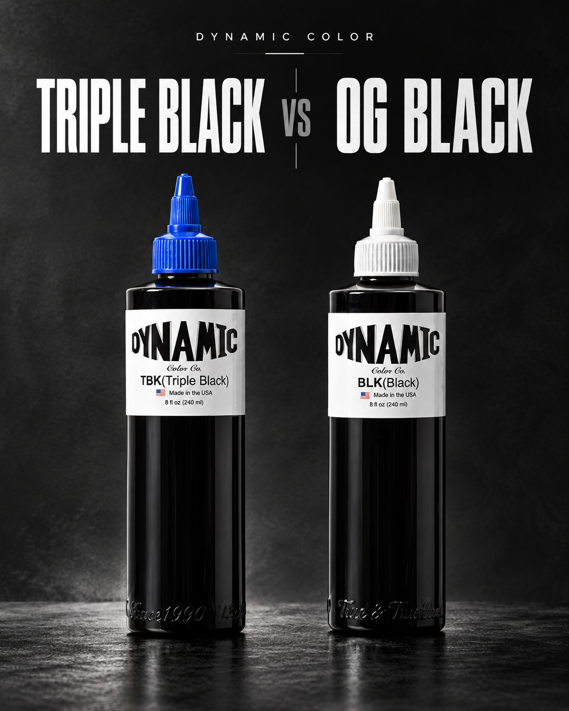 Dynamic BlackとTriple Blackの違いとは？用途に合わせたブラックインクの選び方